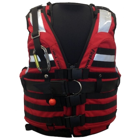 First Watch High Buoyancy Type 5 Rescue Vest Red XlXxxl HBV-100-RD-XL-3XL
